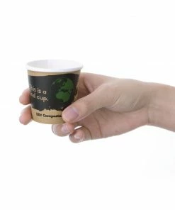 Cheapest 😍 Fiesta Compostable Espresso Cups Single Wall 113ml / 4oz 🛒 9 Cheapest 😍 Fiesta Compostable Espresso Cups Single Wall 113ml / 4oz 🛒 -Cleaning & Janitorial Supplies Shop dy980 withhand