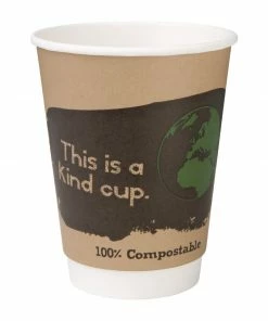 Top 10 🛒 Fiesta Compostable Coffee Cups Double Wall 355ml / 12oz ✨