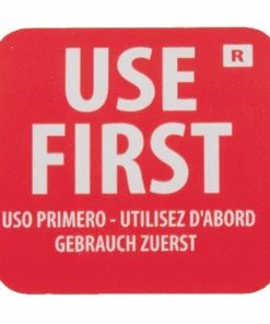 Discount ❤️ Vogue Removable Use First Labels (Pack Of 1000) 🛒