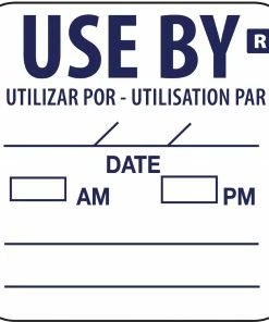 Hot Sale ๐ Vogue Removable Use By Labels (Pack Of 1000) ๐