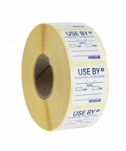 Hot Sale 😍 Vogue Removable Use By Labels (Pack Of 1000) 😍 -Cleaning & Janitorial Supplies Shop e150 vogue new 1516
