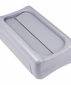 Hot Sale ✔️ Rubbermaid General Purpose Swing Lid Grey 💯