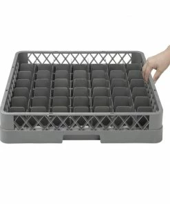 Best Pirce 🔥 Vogue Glass Rack 49 Compartments ✨ -Cleaning & Janitorial Supplies Shop f615 4