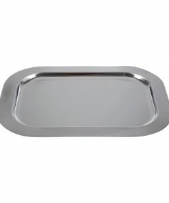 Flash Sale 💯 APS Stainless Steel Rectangular Tray With Cover 🌟 -Cleaning & Janitorial Supplies Shop f762 traynew 3