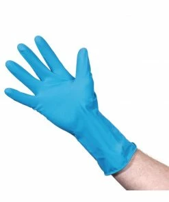 New ๐ฏ Jantex Latex Household Glove Blue ๐งจ