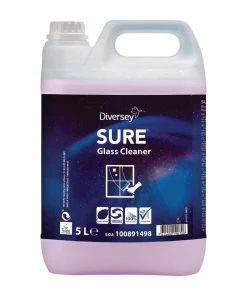 Buy 😉 Diversey SURE Glass Cleaner Ready To Use 5Ltr (2 Pack) 😍