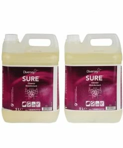 New ✨ Diversey SURE Cleaner And Disinfectant Concentrate 5Ltr 🎉 -Cleaning & Janitorial Supplies Shop fa237 8