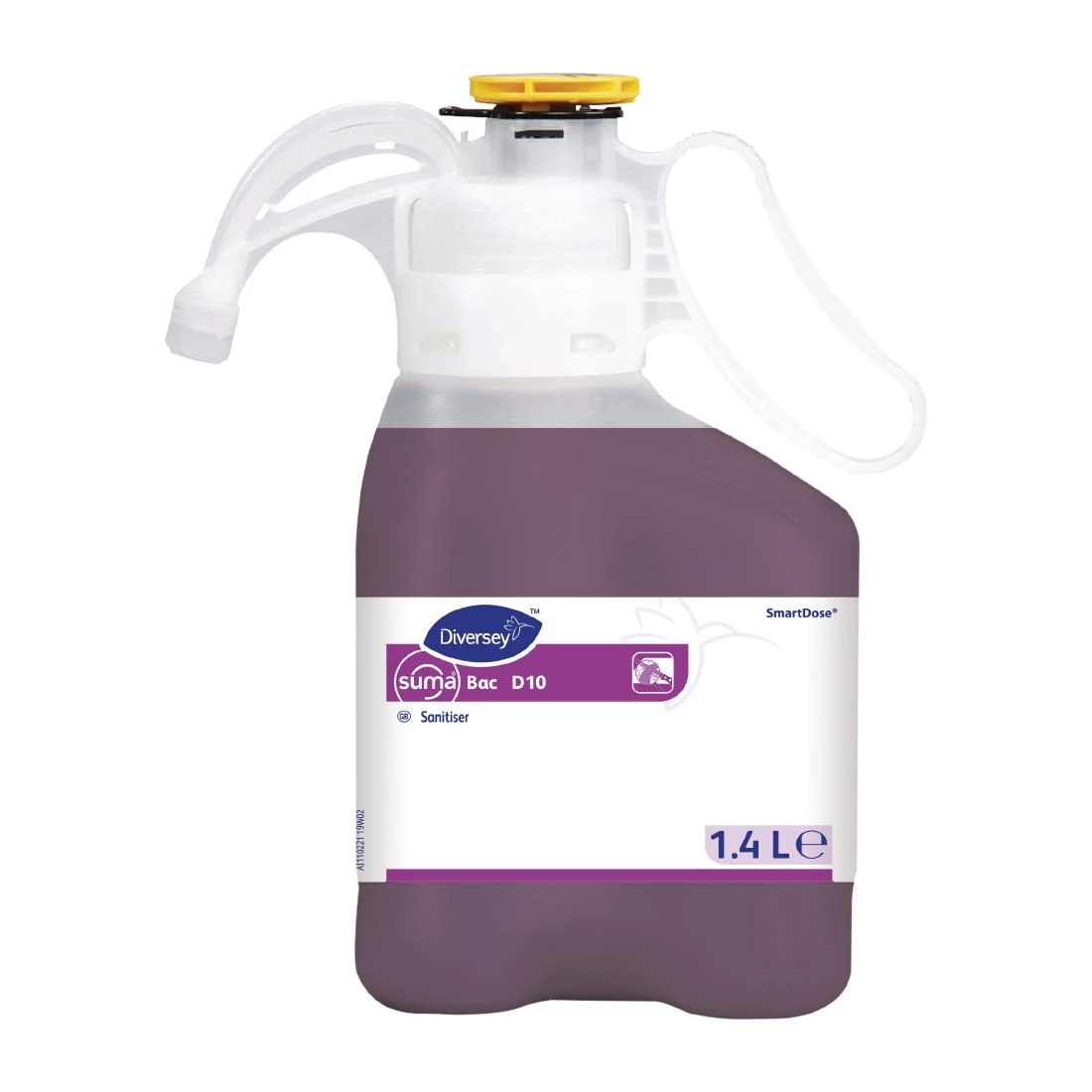 Hot Sale 🎉 Diversey Suma SmartDose Bac D10 Cleaner And Sanitiser Super Concentrate 1.4Ltr ✨ 1 Hot Sale 🎉 Diversey Suma SmartDose Bac D10 Cleaner And Sanitiser Super Concentrate 1.4Ltr ✨