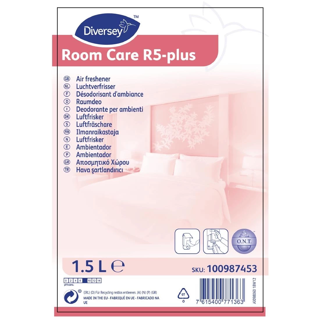 Top 10 😀 Diversey Room Care R5-plus Air Freshener Concentrate 1.5Ltr 😉 2 Top 10 😀 Diversey Room Care R5-plus Air Freshener Concentrate 1.5Ltr 😉 - Image 2