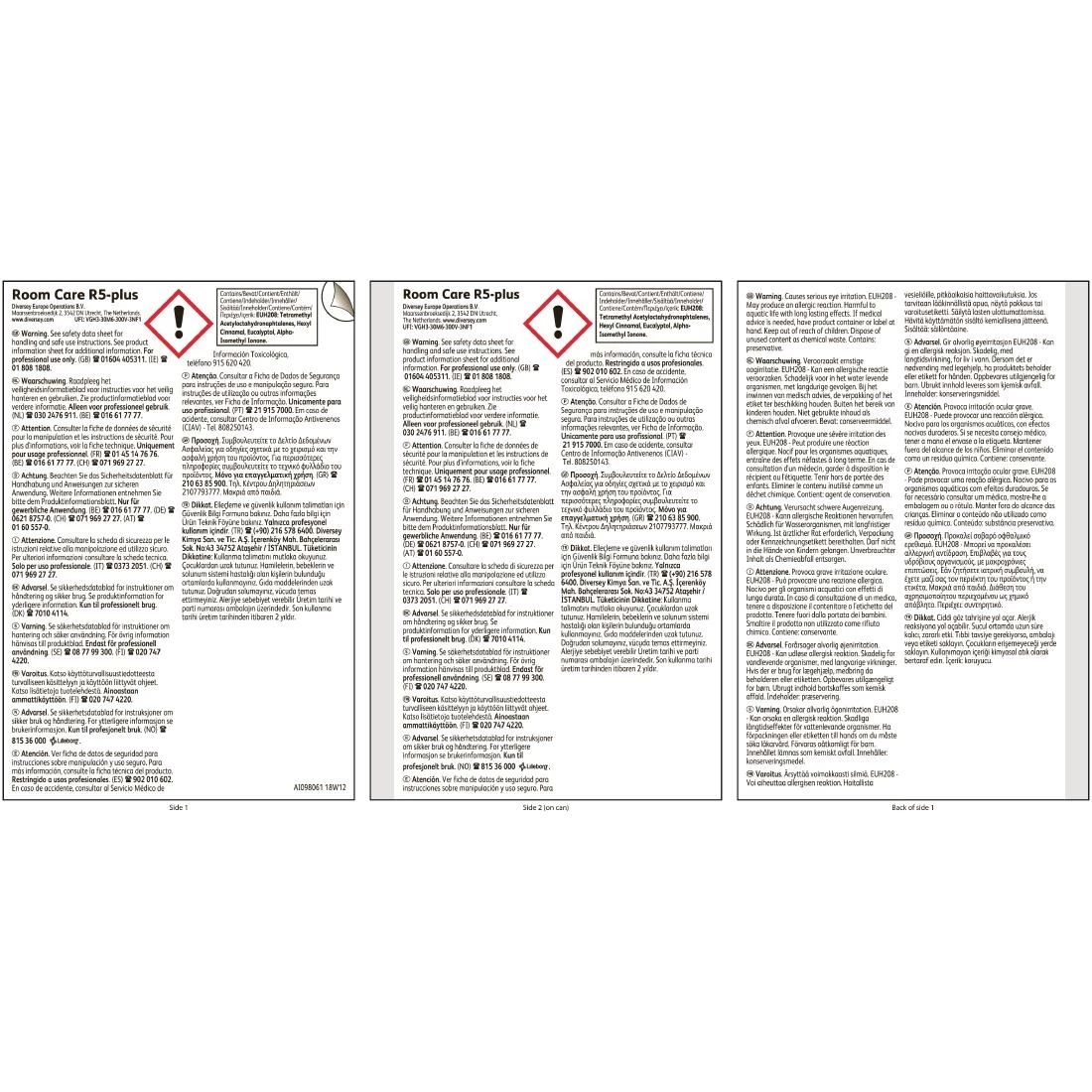 Top 10 😀 Diversey Room Care R5-plus Air Freshener Concentrate 1.5Ltr 😉 3 Top 10 😀 Diversey Room Care R5-plus Air Freshener Concentrate 1.5Ltr 😉 - Image 3