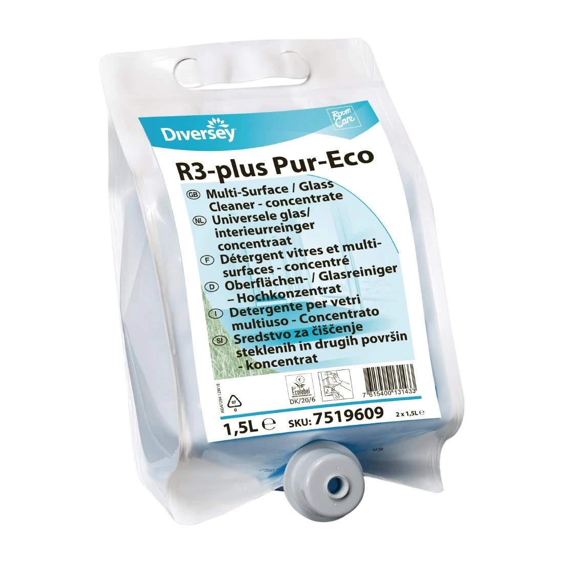 Cheapest 👏 Diversey Room Care R3-plus Pur-Eco Glass And Multi-Surface Cleaner Concentrate 1.5Ltr 🤩 2 Cheapest 👏 Diversey Room Care R3-plus Pur-Eco Glass And Multi-Surface Cleaner Concentrate 1.5Ltr 🤩 - Image 2