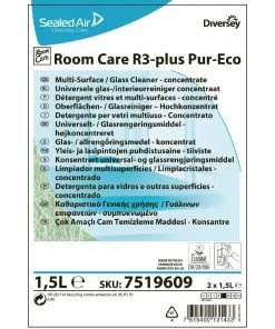 Cheapest 👏 Diversey Room Care R3-plus Pur-Eco Glass And Multi-Surface Cleaner Concentrate 1.5Ltr 🤩 6 Cheapest 👏 Diversey Room Care R3-plus Pur-Eco Glass And Multi-Surface Cleaner Concentrate 1.5Ltr 🤩 -Cleaning & Janitorial Supplies Shop fa267 label