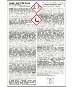 Deals ⭐ Diversey Room Care R2-plus Hard Surface Cleaner And Disinfectant Concentrate 1.5Ltr ✔️ -Cleaning & Janitorial Supplies Shop fa276 labelback