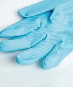 Coupon 😀 MAPA Vital 117 Liquid-Proof Light-Duty Janitorial Gloves Blue ✨ -Cleaning & Janitorial Supplies Shop fa291 detailgloves