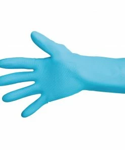 Coupon ๐ MAPA Vital 117 Liquid-Proof Light-Duty Janitorial Gloves Blue โจ