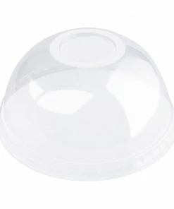 Outlet 😉 Fiesta Compostable PLA Cold Cup Domed Lids 12oz / 16oz / 20oz (Pack Of 1000) 🧨 -Cleaning & Janitorial Supplies Shop fa345 white