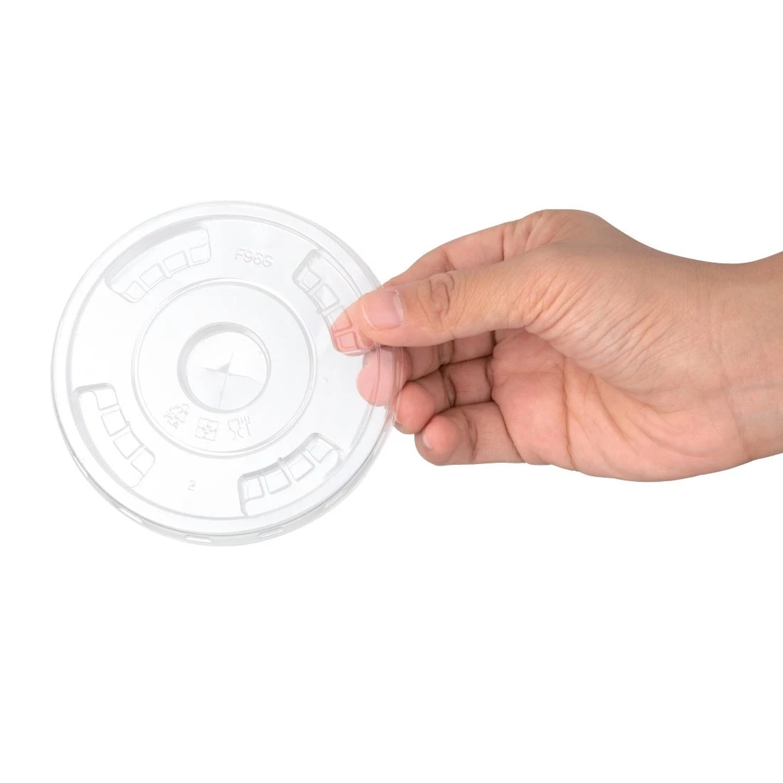 Cheap 🤩 Fiesta Compostable PLA Cold Cup Flat Lids 12oz / 16oz / 20oz (Pack Of 1000) 👏 4 Cheap 🤩 Fiesta Compostable PLA Cold Cup Flat Lids 12oz / 16oz / 20oz (Pack Of 1000) 👏 - Image 4