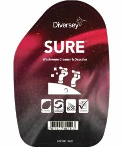 Buy ✨ Diversey SURE Washroom Cleaner / Cleaner And Descaler Refill Bottles 750ml (6 Pack) ❤️ -Cleaning & Janitorial Supplies Shop fa400 labelback