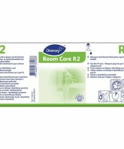 New 😉 Diversey Room Care R2 Multi-Surface Cleaner And Disinfectant Refill Bottles 300ml (6 Pack) ✨ 5 New 😉 Diversey Room Care R2 Multi-Surface Cleaner And Disinfectant Refill Bottles 300ml (6 Pack) ✨ -Cleaning & Janitorial Supplies Shop fa406 label