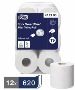 Brand new ✔️ Tork SmartOne Mini Toilet Rolls (Pack Of 12) 🎁