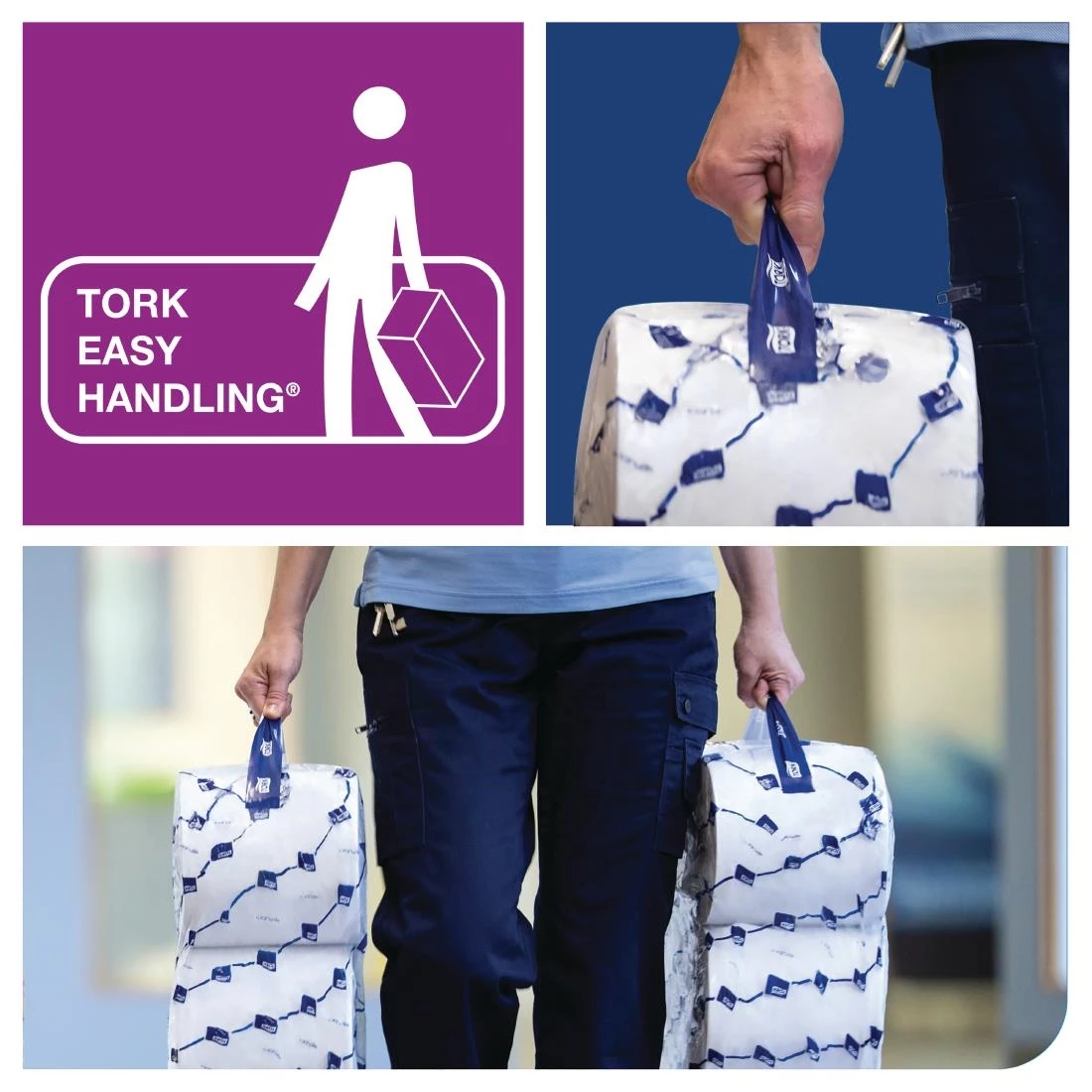 Brand new ✔️ Tork SmartOne Mini Toilet Rolls (Pack Of 12) 🎁 2 Brand new ✔️ Tork SmartOne Mini Toilet Rolls (Pack Of 12) 🎁 - Image 2