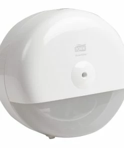 New 👍 Tork SmartOne Mini Toilet Roll Dispenser White 😍 -Cleaning & Janitorial Supplies Shop fa701 dispenserangle