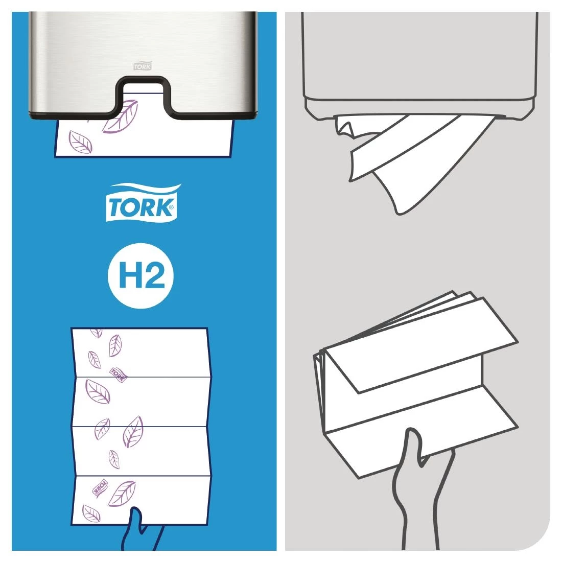 New ๐ Tork Xpress Extra-Soft Multi-Fold Hand Towels 2-Ply (Pack Of 2100) ๐ฏ 4 New ๐ Tork Xpress Extra-Soft Multi-Fold Hand Towels 2-Ply (Pack Of 2100) ๐ฏ - Image 4