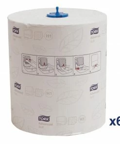 Coupon 🛒 Tork Advanced Hand Towel Rolls 2-Ply 150m (Pack Of 6) 🎉