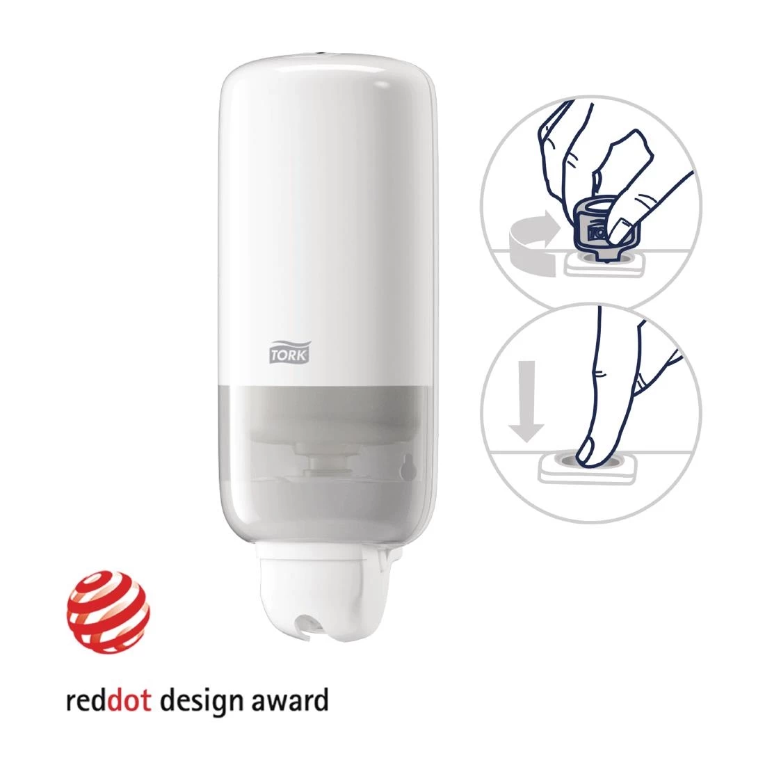 Top 10 ❤️ Tork Manual Liquid And Spray Soap Dispenser White 1Ltr White 👍 2 Top 10 ❤️ Tork Manual Liquid And Spray Soap Dispenser White 1Ltr White 👍 - Image 2