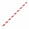 New 🛒 Fiesta Compostable Bendy Paper Straws Red Stripes (Pack Of 250) 🧨
