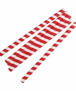 Budget ๐ Fiesta Compostable Paper Smoothie Straws Red Stripes (Pack Of 250) ๐ฅฐ 8 Budget ๐ Fiesta Compostable Paper Smoothie Straws Red Stripes (Pack Of 250) ๐ฅฐ -Cleaning & Janitorial Supplies Shop fb147 smoothiepaperstrawredstripe2