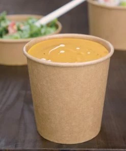 Promo 🧨 Fiesta Compostable Soup Containers (Pack Of 500) 🌟 -Cleaning & Janitorial Supplies Shop fb164 16ozsoupcup3