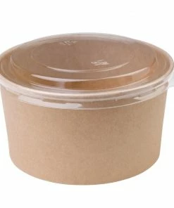 Top 10 ✨ Fiesta Compostable Round Kraft Salad Bowls (Pack Of 300) 😍 -Cleaning & Janitorial Supplies Shop fb198 saladbowl3