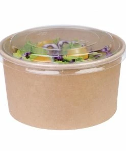 Top 10 ✨ Fiesta Compostable Round Kraft Salad Bowls (Pack Of 300) 😍 -Cleaning & Janitorial Supplies Shop fb198 saladbowl4