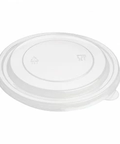 Coupon 🥰 Fiesta Recyclable PET Round Salad Bowl Lids (Pack Of 300) 🛒 -Cleaning & Janitorial Supplies Shop fb199 petlidforsaladbowl1