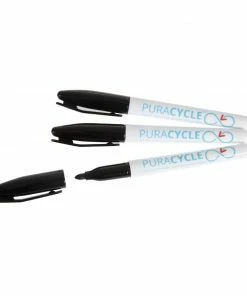 Coupon 😉 Puracycle Non-Toxic Marker Pens Black 3 Pack 🎁 -Cleaning & Janitorial Supplies Shop fb284 pen new 1609