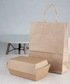 Outlet ๐งจ Fiesta Compostable Kraft Food Boxes ๐ 8 Outlet ๐งจ Fiesta Compostable Kraft Food Boxes ๐ -Cleaning & Janitorial Supplies Shop fb666 containerwithbag