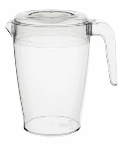 Outlet 🎉 Olympia Kristallon Lid For Stacking Jug 1.5ltr (Pack Of 6) 😍 -Cleaning & Janitorial Supplies Shop fb893 4