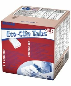Brand new ❤️ Ecolab Eco-Clin Tabs 88 Three-In-One Dishwasher Tablets (200 Pack) 🥰