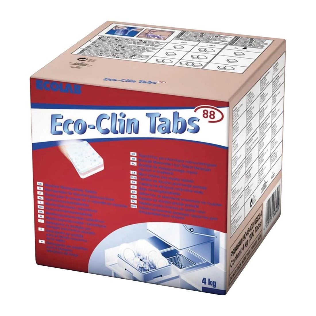 Brand new โค๏ธ Ecolab Eco-Clin Tabs 88 Three-In-One Dishwasher Tablets (200 Pack) ๐ฅฐ 1 Brand new โค๏ธ Ecolab Eco-Clin Tabs 88 Three-In-One Dishwasher Tablets (200 Pack) ๐ฅฐ