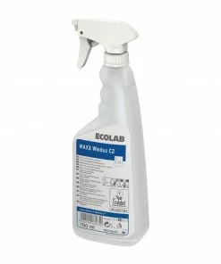 Best Pirce 🎉 ECOLAB Maxx Windus C2 Toilet Glass & Surface Cleaner (12x750ml) 🥰