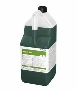 Wholesale 😉 Ecolab Wash-n-Walk No-Rinse Biological Floor Cleaner Concentrate 5Ltr (2 Pack) 🌟