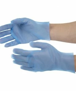 Brand new 🌟 Nisbets Essentials Powder-Free TPE Gloves Blue (Pack Of 200) 🎉 -Cleaning & Janitorial Supplies Shop fc488 two1