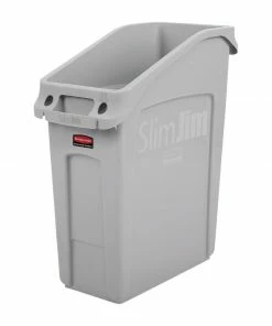 New 🎉 Rubbermaid Slim Jim Under-Counter Bin Grey 49Ltr ✔️