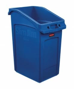 Flash Sale 🎁 Rubbermaid Slim Jim Under-Counter Bin Blue 87Ltr 😉