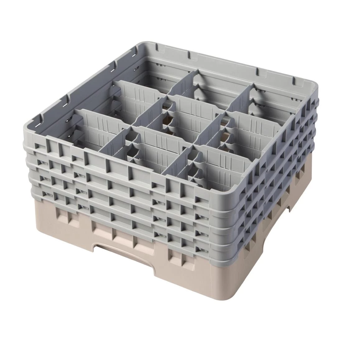 Wholesale 🥰 Cambro Camrack Beige 9 Compartments Max Glass Height 215mm 🥰 1 Wholesale 🥰 Cambro Camrack Beige 9 Compartments Max Glass Height 215mm 🥰