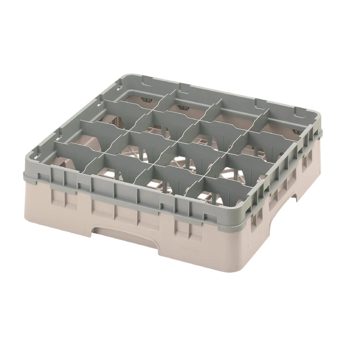 Outlet ✔️ Cambro Camrack Beige 16 Compartments Max Glass Height 114mm ✔️ 1 Outlet ✔️ Cambro Camrack Beige 16 Compartments Max Glass Height 114mm ✔️
