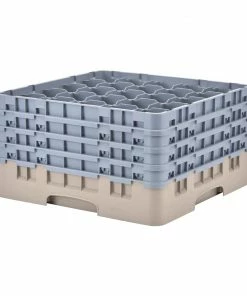 Best deal 🔔 Cambro Camrack Beige 25 Compartments Max Glass Height 238mm 🤩