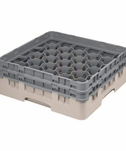 Best deal 🔥 Cambro Camrack Beige 30 Compartments Max Glass Height 133mm ❤️