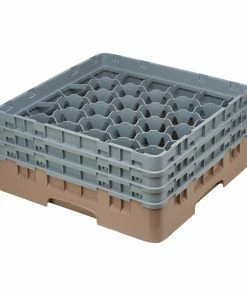 Flash Sale 🔥 Cambro Camrack Beige 30 Compartments Max Glass Height 174mm 👍